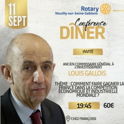 DNER-CONFRENCE  Comment faire gagner la France dans la comptition conomique et industrielle mondiale? 
